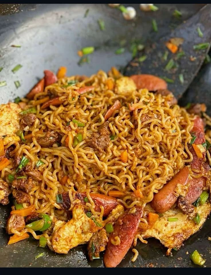 Indomie + Egg/Sausage